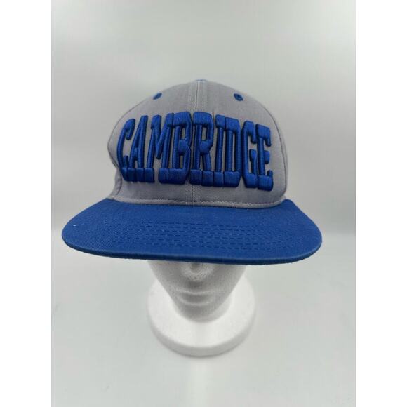 Cambridge Snapback Hat Cap - Adjustable - Gray Blue - King Ice - Picture 1 of 4
